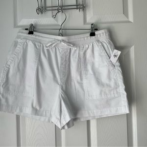 New White GAP Soft Cotton Shorts Size Medium